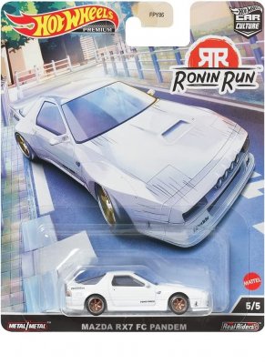 Mazda RX7 FC Pandem valkoinen - Hot Wheels 1:64