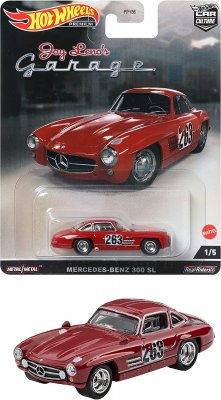 Mercedes Benz 300 SL red - Hot Wheels 1:64