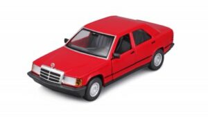 Mercedes Benz 190E 1987 red - scale 1:24