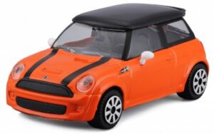 Mini Cooper S orange - scale 1:43
