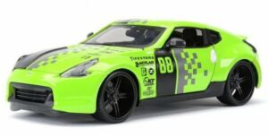 Nissan 370Z no 88 green 2009 - scale 1:24