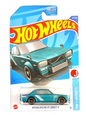 Nissan Skyline HT 2000GT-X green - Hot Wheels 1:64