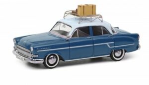 Opel Kapitän + Dachträger 1957 „Riviera“ – Maßstab 1:43