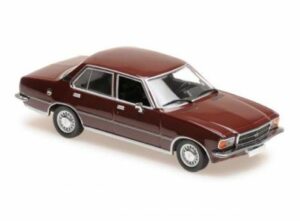 Opel Rekord D 1975 dark red - scale 1:43