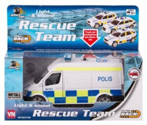 Police car / Van with sound &amp; light 12cm