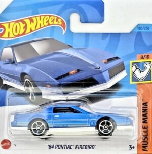 Pontiac Firebird 1984 Blue - Hot Wheels 1:64