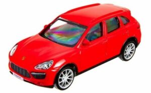 Porsche Cayenne Turbo punainen - mittakaava 1:43
