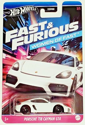Porsche 718 Cayman GT4 Fast &amp; Furious – Hot Wheels 1:64