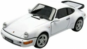 Porsche 911 Turbo vit 1974 - skala 1:24