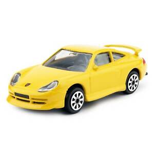 Porsche 993 GT3 2011 - keltainen - mittakaava 1:43