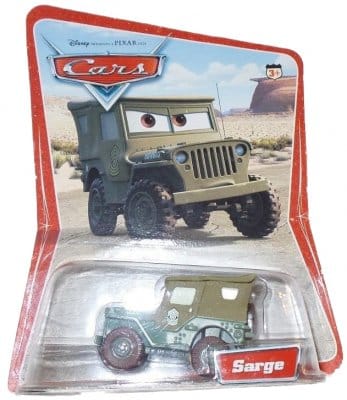 Cars sarge toy discount