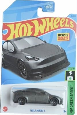 Tesla Model Y grey/black - Hot Wheels 1:64