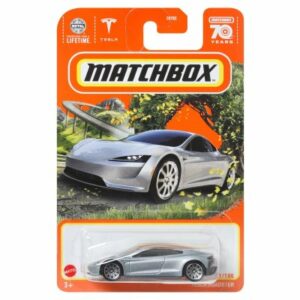 Tesla Roadster silver - Matchbox 1:64