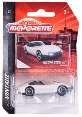 Toyota 2000 GT valkoinen - Majorette 7,5 cm