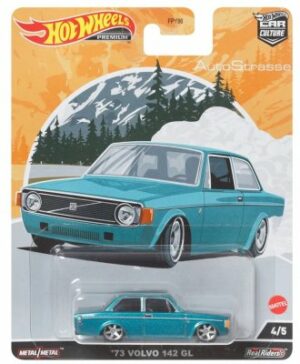 Volvo 142 GL 1973 sininen/vihreä - Hot Wheels 1:64