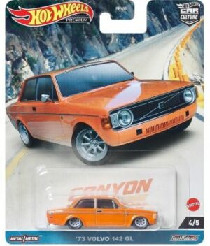 Volvo 142 GL 1973 oranssi - Hot Wheels 1:64