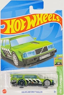 Volvo 240 Drift Wagon vihreä - Hot Wheels 1:64