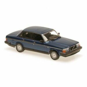 Volvo 240 GL 1986 blå - skala 1:43
