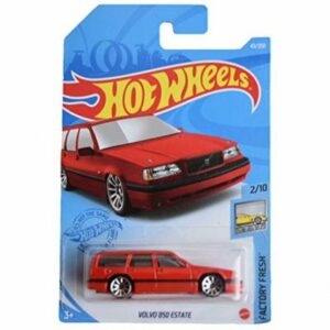 Volvo 850 Estate punainen - Hot Wheels 1:64