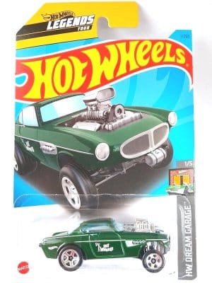 Volvo P1800 Gasser vihreä - Hot Wheels 1:64
