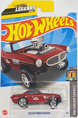 Volvo P1800 Gasser punainen - Hot Wheels 1:64