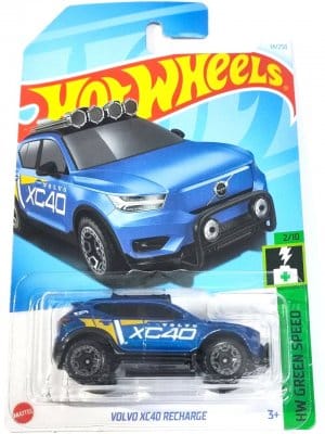 Volvo XC40 Recharged blue - Hot Wheels 1:64