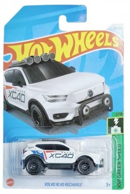 Volvo XC40 Recharged white - Hot Wheels 1:64