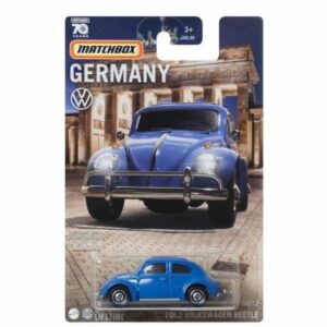 VW Beetle / Boblen 1962 blå - Matchbox 1:64