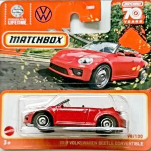 VW Beetle Cab 2019 rød -Matchbox 1:64