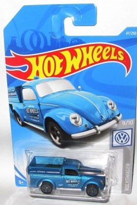VW Beetle Pickup 1949 blue metallic -Hot Wheels 1:64