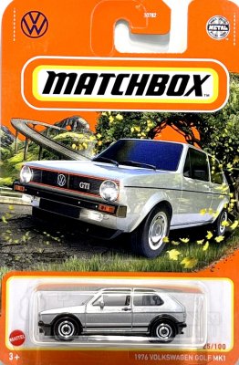 VW Golf Mk 1 1976 silver - Matchbox 1:64