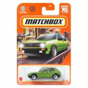 VW Golf Mk 1 1976 green - Matchbox 1:64