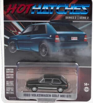 VW Golf Mk1 1983 GTI black - Greenlight 1:64