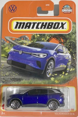 VW ID4 (EV4) blue - Matchbox 1:64
