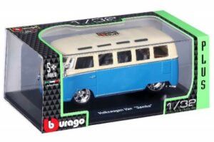 VW Bus 1967 blue/white - scale 1:32