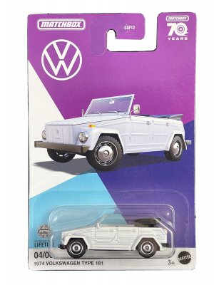 VW Type 181 1974 white (WM excl.) - Matchbox 1:64