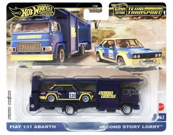 Fiat 131 Abarth & Second Story Lorry - Hot Wheels 1:64
