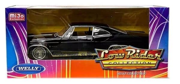Chevrolet Impala SS 396 Coupe 1965 musta matala ratsastaja - mittakaava 1:24 - Kuva 2