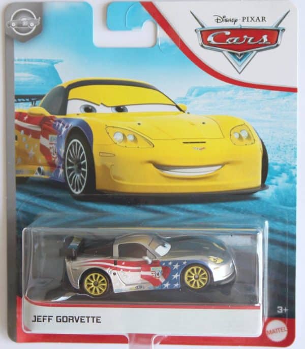 Jeff Gorvette nr 24 silver metallic - Cars