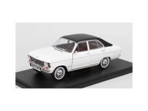Opel Olympia A 1967 white/black - scale 1:24