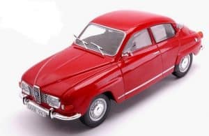 Saab 96 V4 punainen - mittakaava 1:24