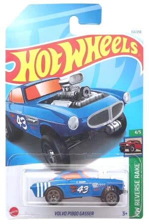 Volvo P1800 Gasser sininen - Hot Wheels 1:64