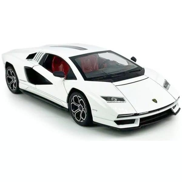 Lamborghini Countach LPI 800-4 white - scale 1:38