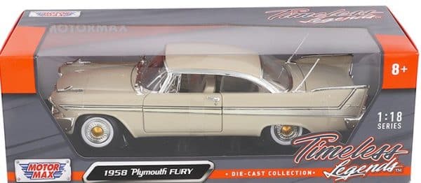 Plymouth Fury Coupe 1958 gelb – 1:18 – Bild 2