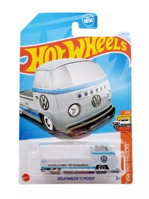 VW T2 Pickup silver/blue - Hot Wheels 1:64