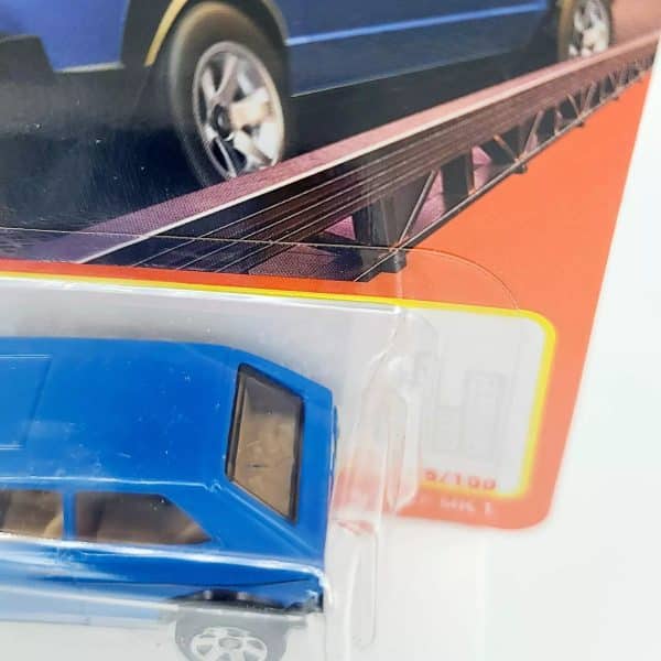 VW Golf Mk 1 1976 blå - Matchbox 1:64 (skøjtebagage) - Billede 2