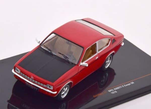 Opel Kadett C Coupe SR 1976 rot - Maßstab 1:43