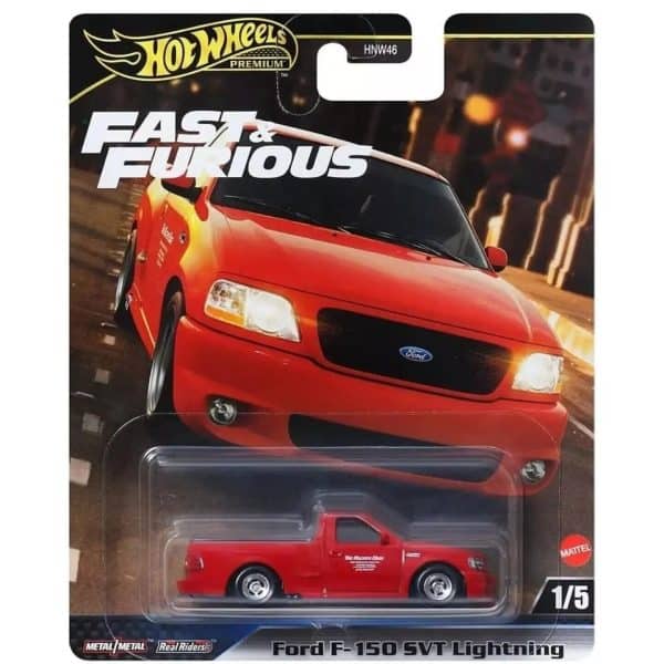 Ford F-150 SVT Lightning red F&amp;F - Hot Wheels 1:64