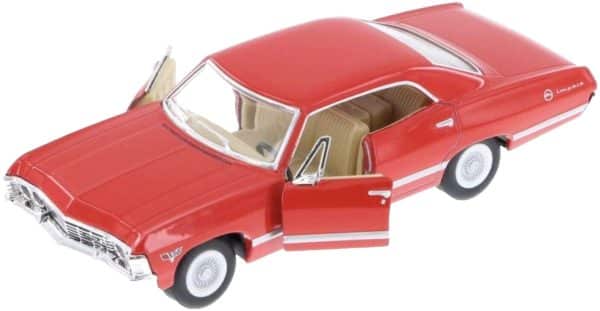 Chevrolet Impala 1967 rød - skala 1:43