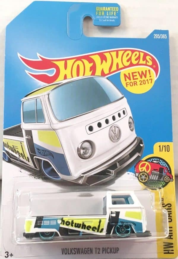 VW T2 Pickup vit - Hot Wheels 1:64
